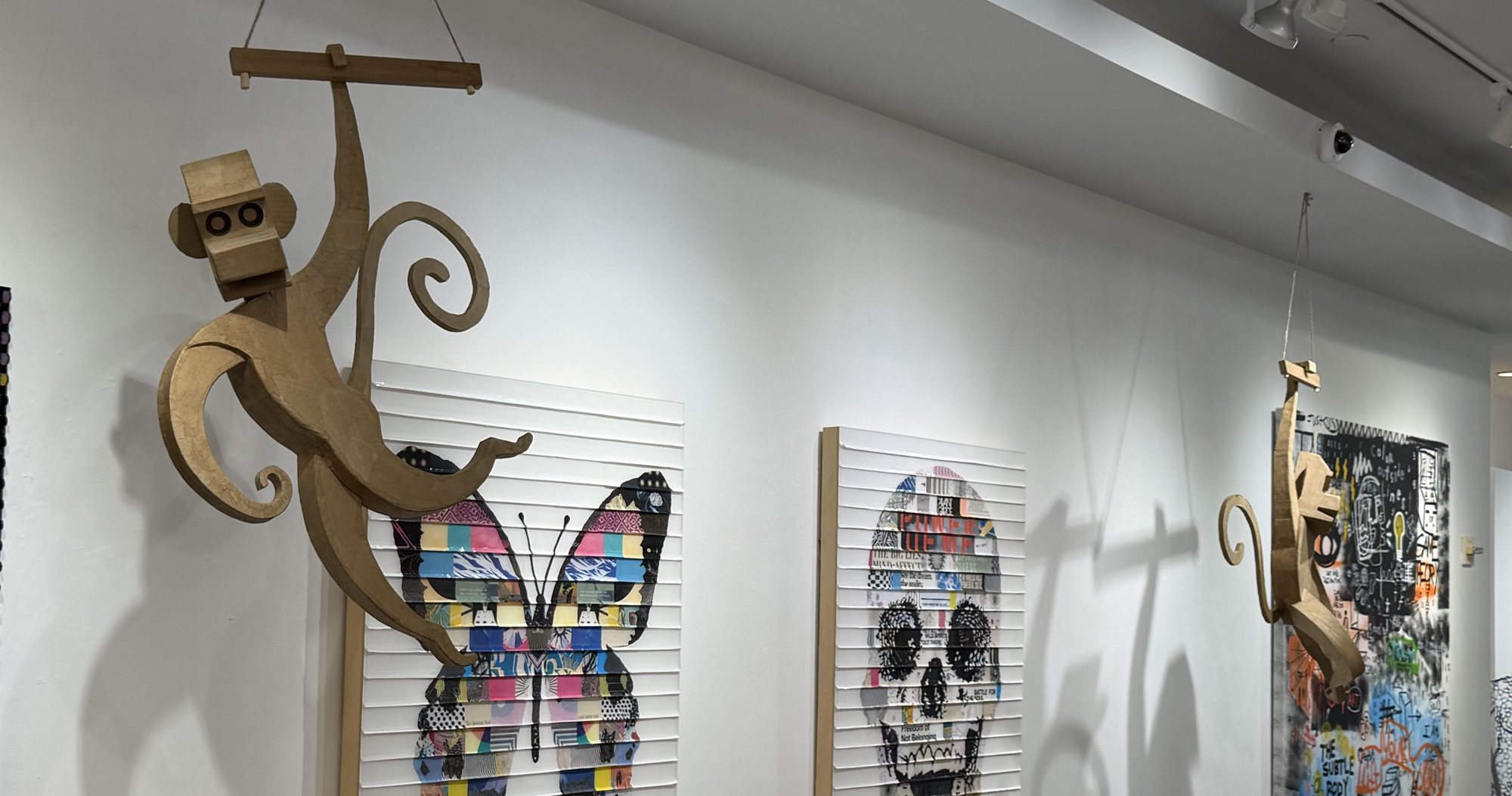 Installation view, 458 West Broadway