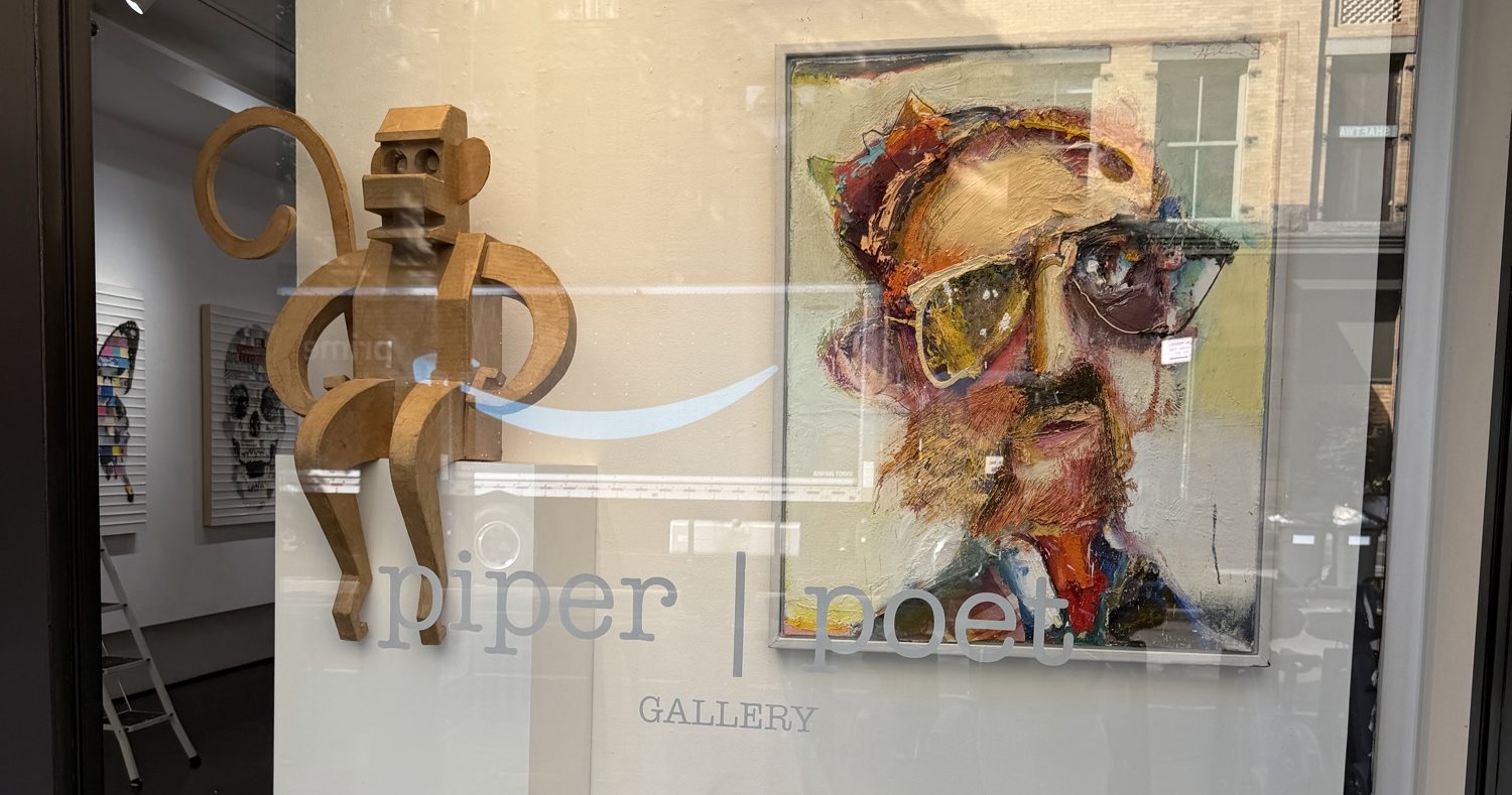 Installation view, 458 West Broadway
