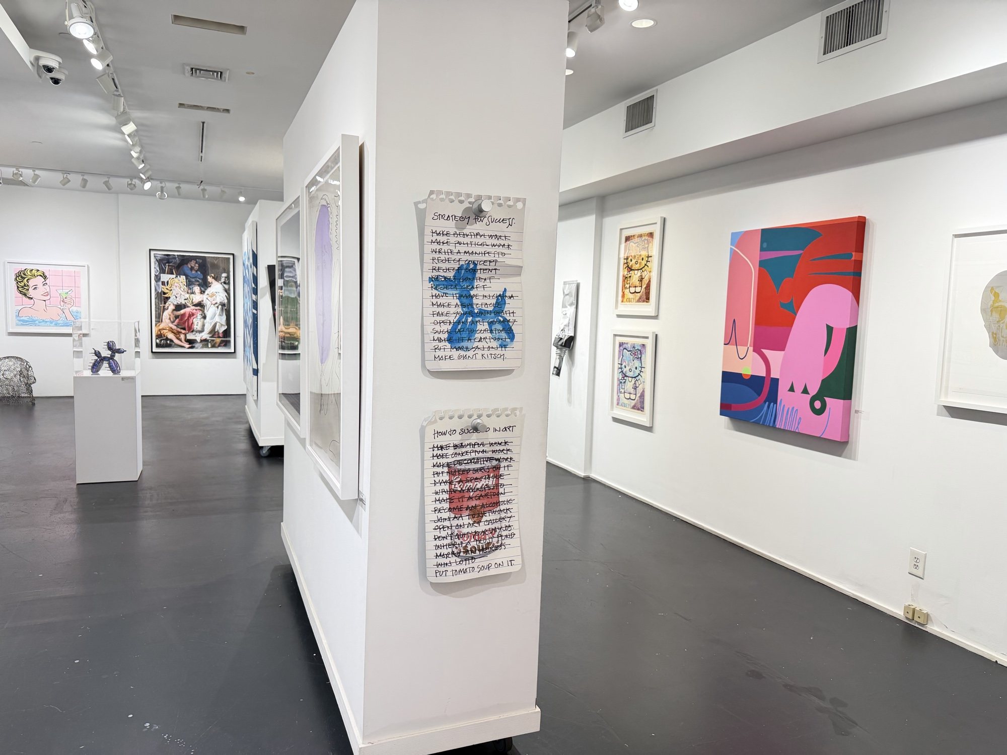 Installation view, 458 West Broadway