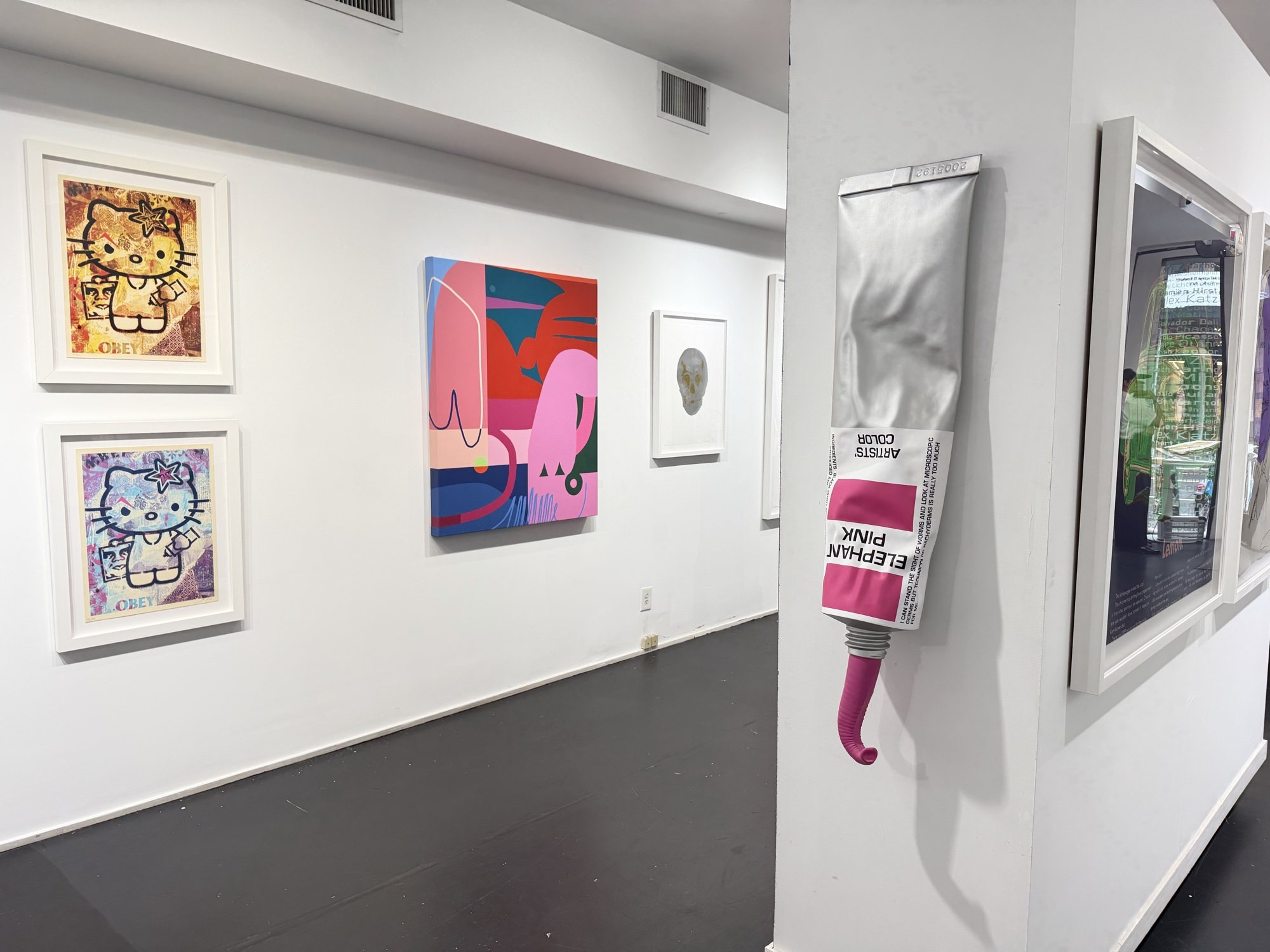 Installation view, 458 West Broadway
