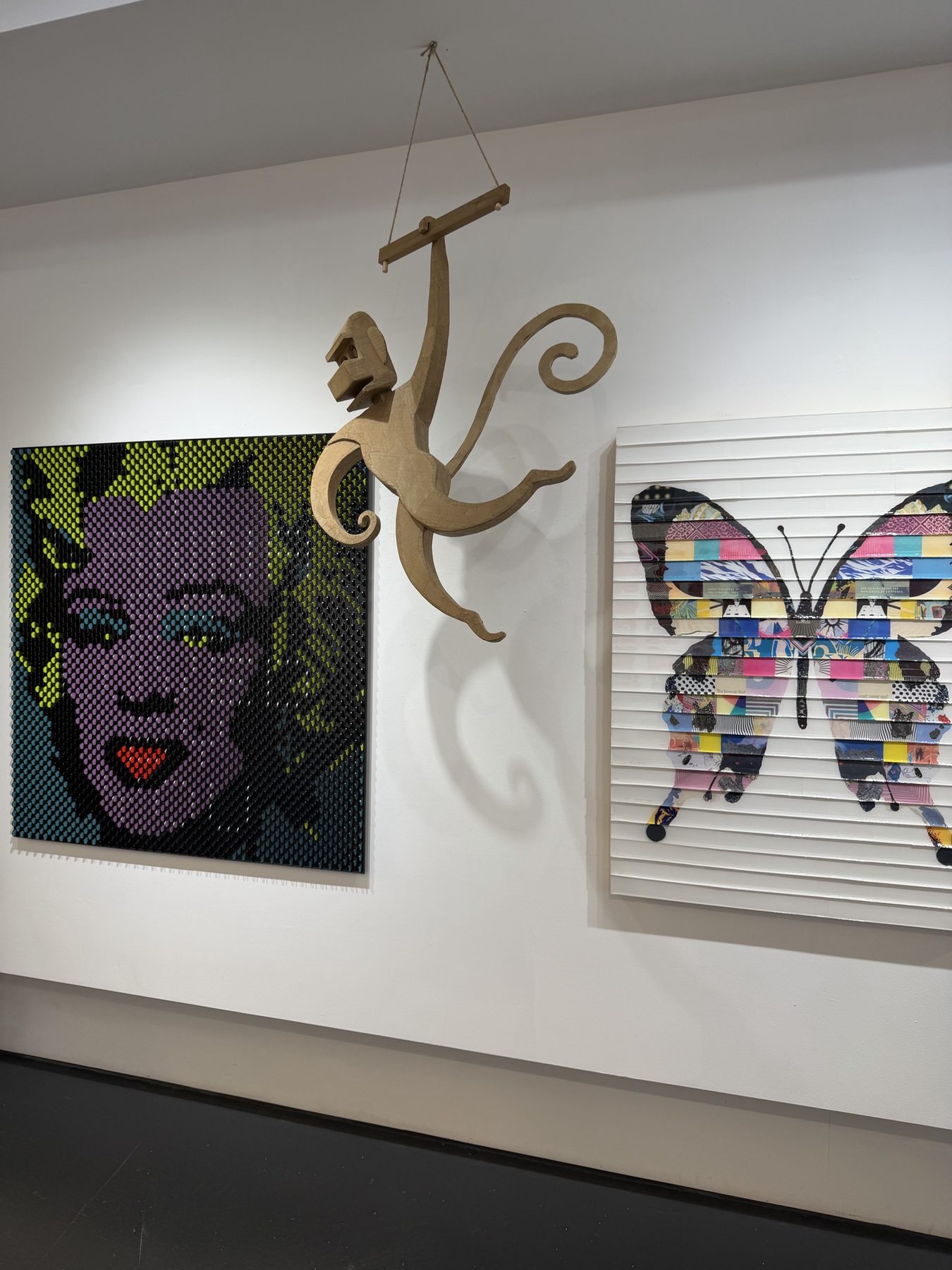 Installation view, 458 West Broadway