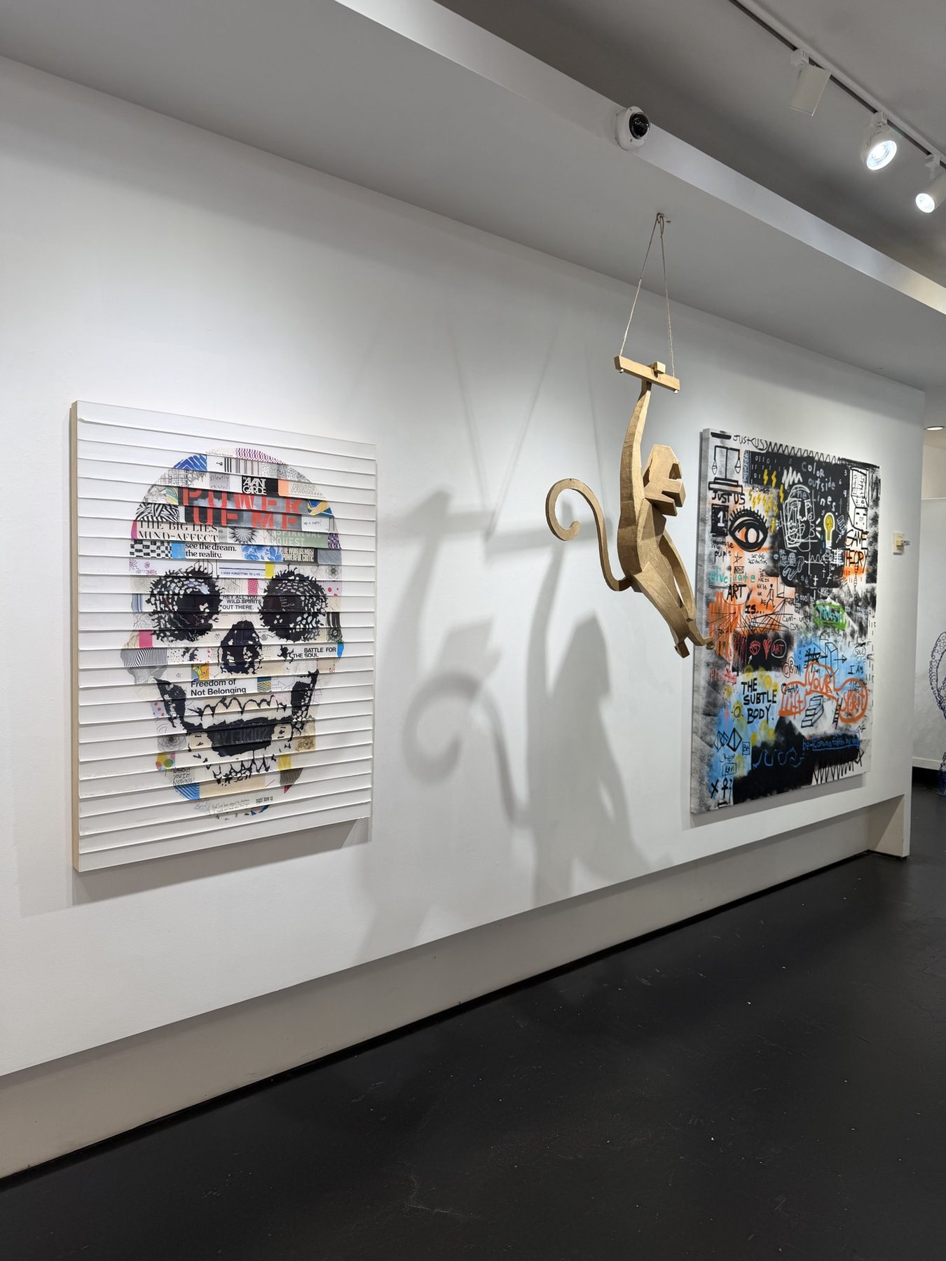 Installation view, 458 West Broadway