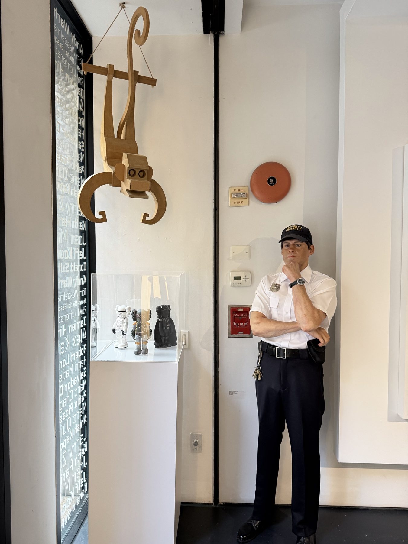 Installation view, 458 West Broadway