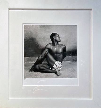 James Barnor, J Peter Dodoo Jnr., Yoga Student of “Mr. Strong”, Ever Young Studio