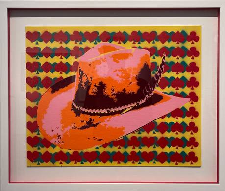 GAMURET, Feather Hat (Yellow Pattern)