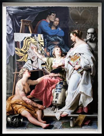 Kozo, Allegory of the Arts