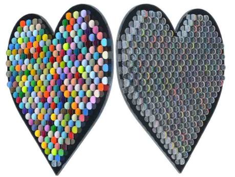 Juro Kralik, Heart (Cut-out - Silver/Multi)