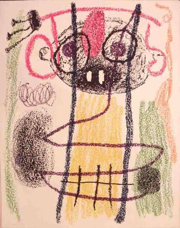 Joan Miró, Untitled #06 (after drawing)