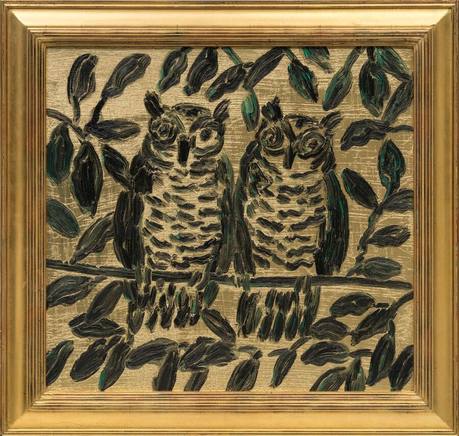 Hunt Slonem, Owls Washington