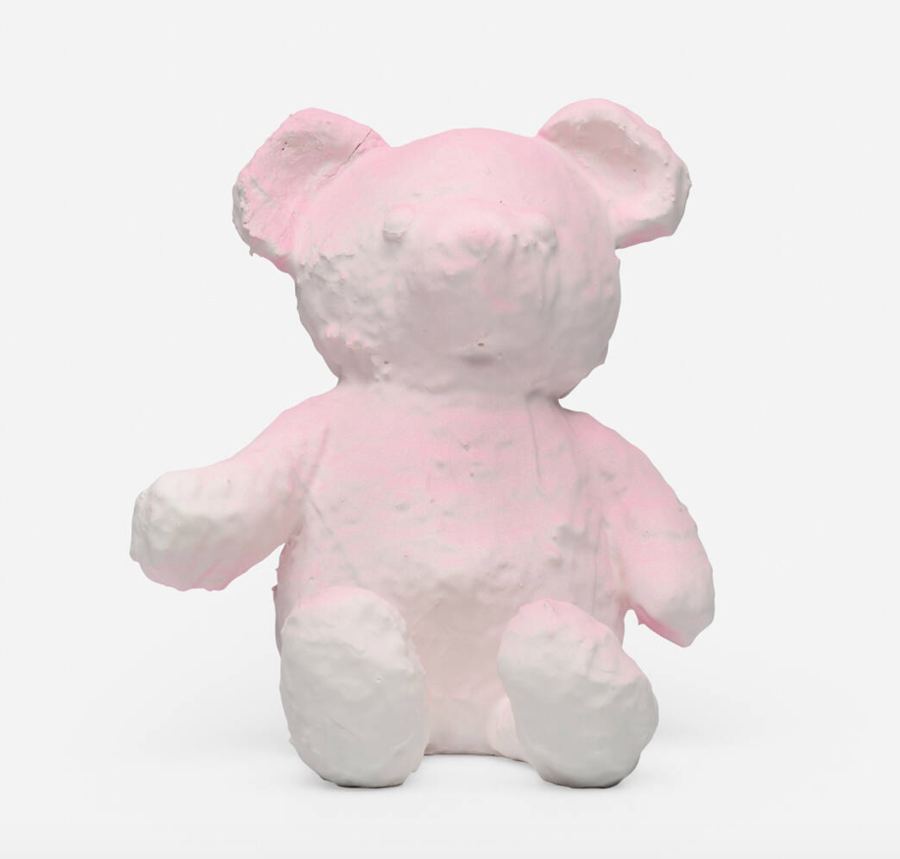 Daniel Arsham, Cracked Bear (Pink)