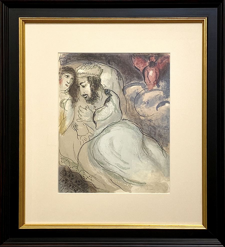 Marc Chagall, Sarah and Abimelech