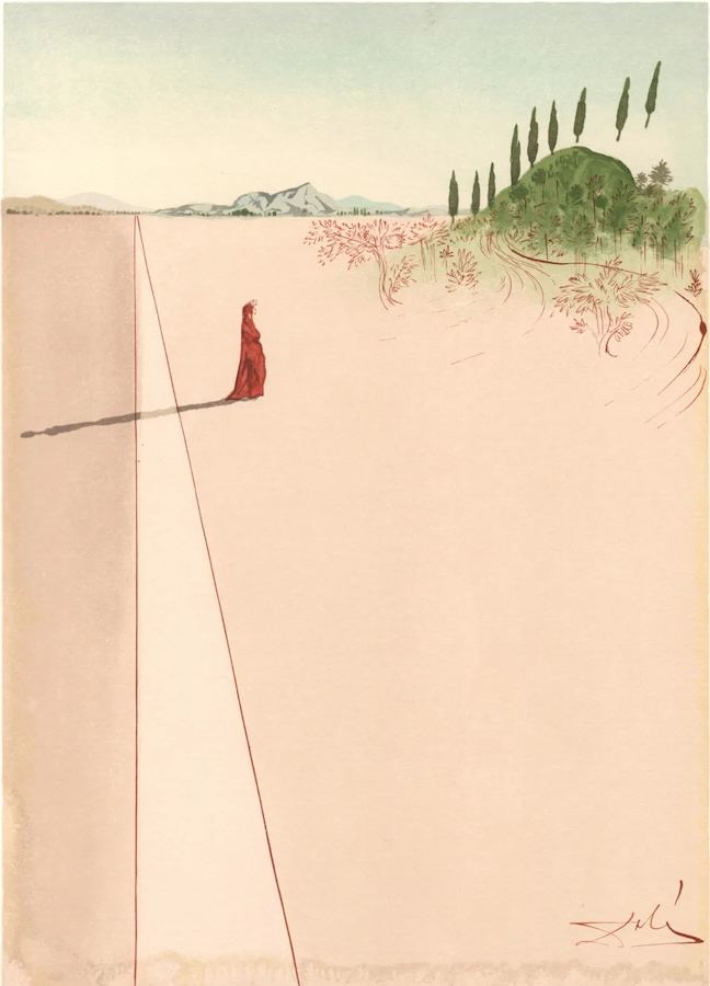 Salvador Dalí, Inferno Canto 1: Departure on the Grand Voyage