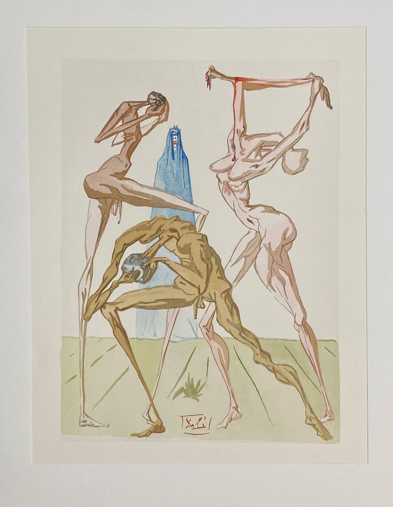 Salvador Dalí, Inferno Canto 15