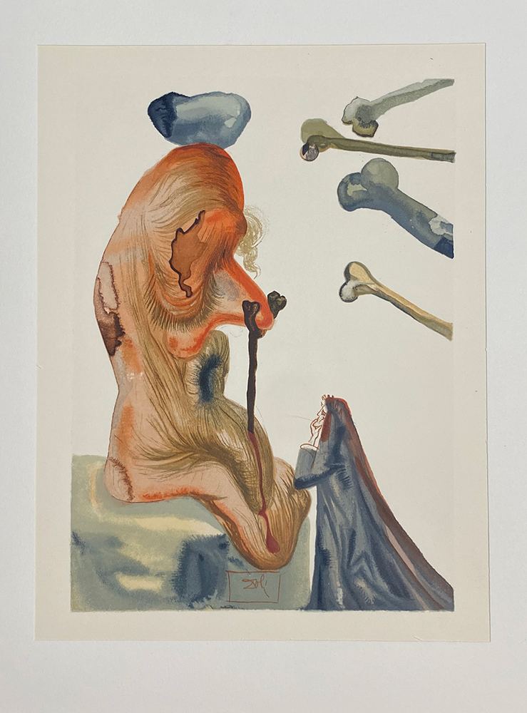 Salvador Dalí, Inferno Canto 20