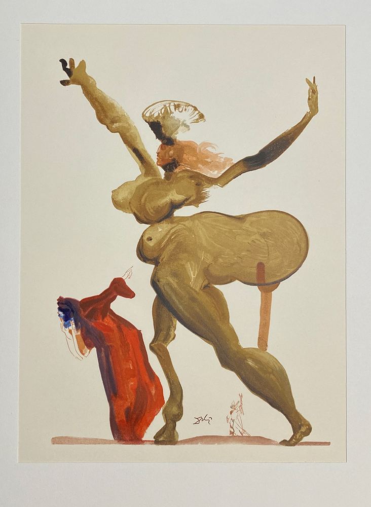 Salvador Dalí, Inferno Canto 22