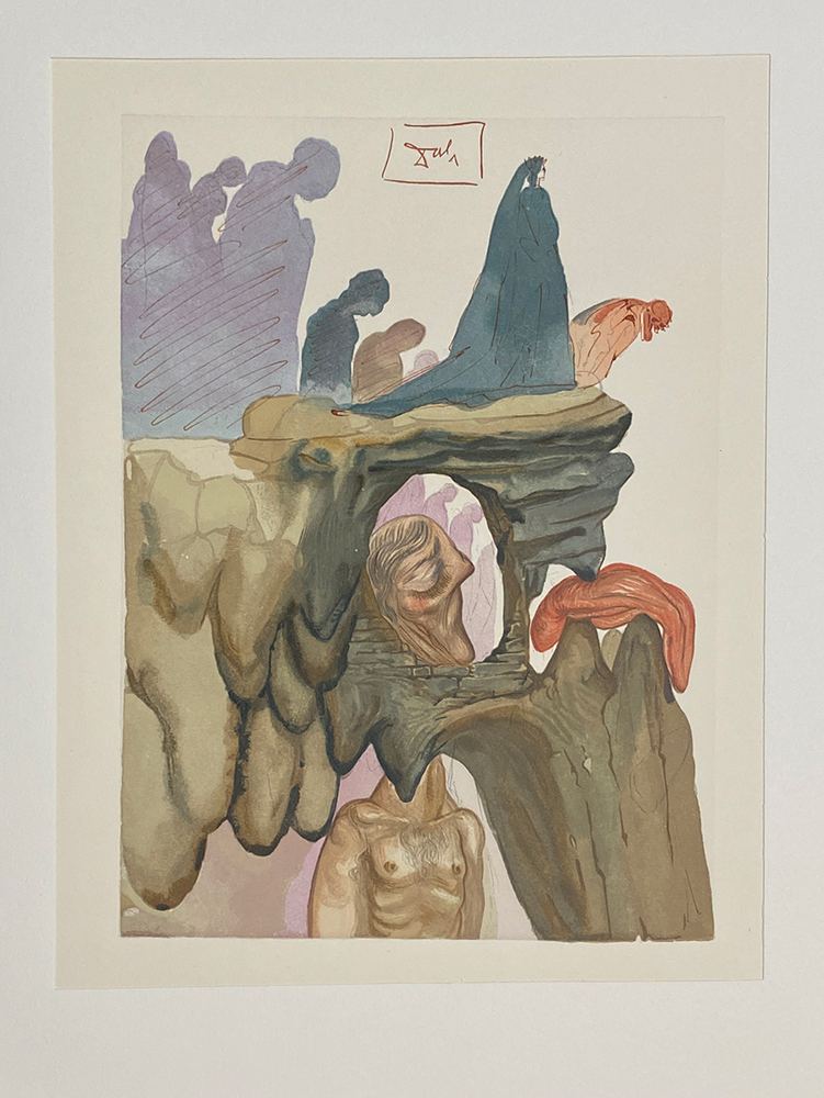 Salvador Dalí, Inferno Canto 23
