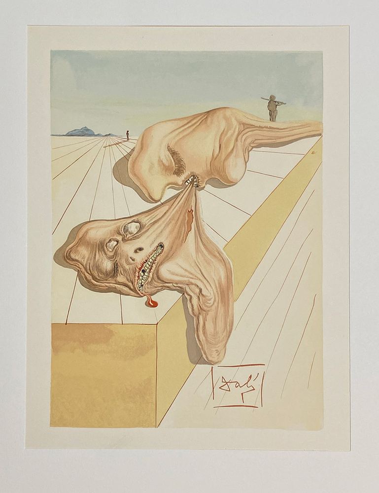Salvador Dalí, Inferno Canto 30