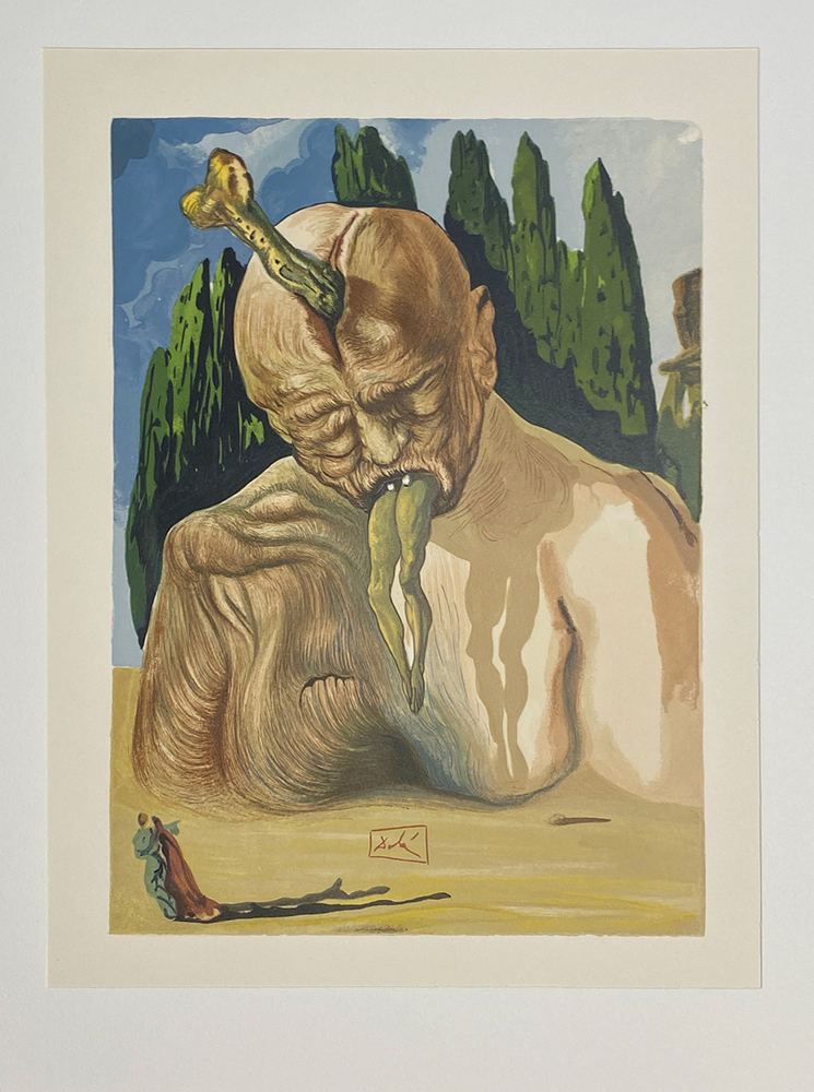Salvador Dalí, Inferno Canto 34