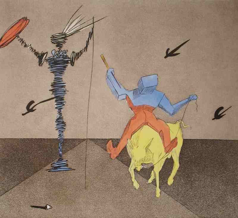 Salvador Dalí, Master and Squire
