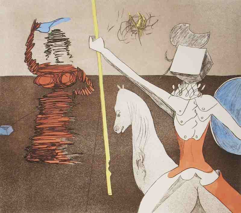 Salvador Dalí, Off to Battle