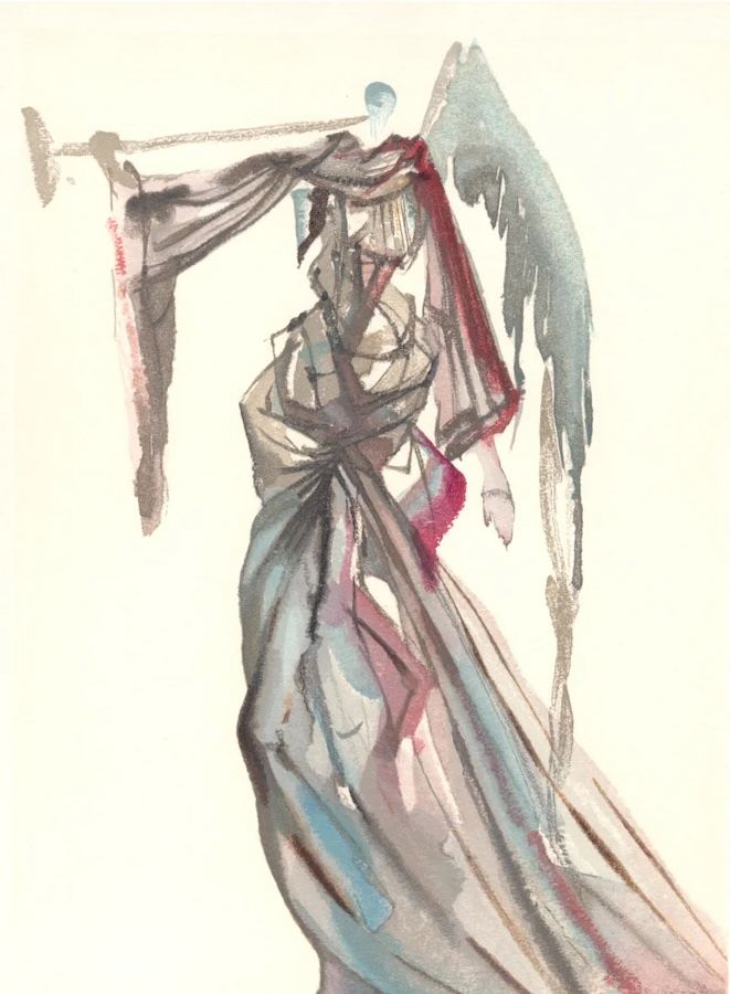 Salvador Dalí, Paradise Canto 10: The Angel of the Sun