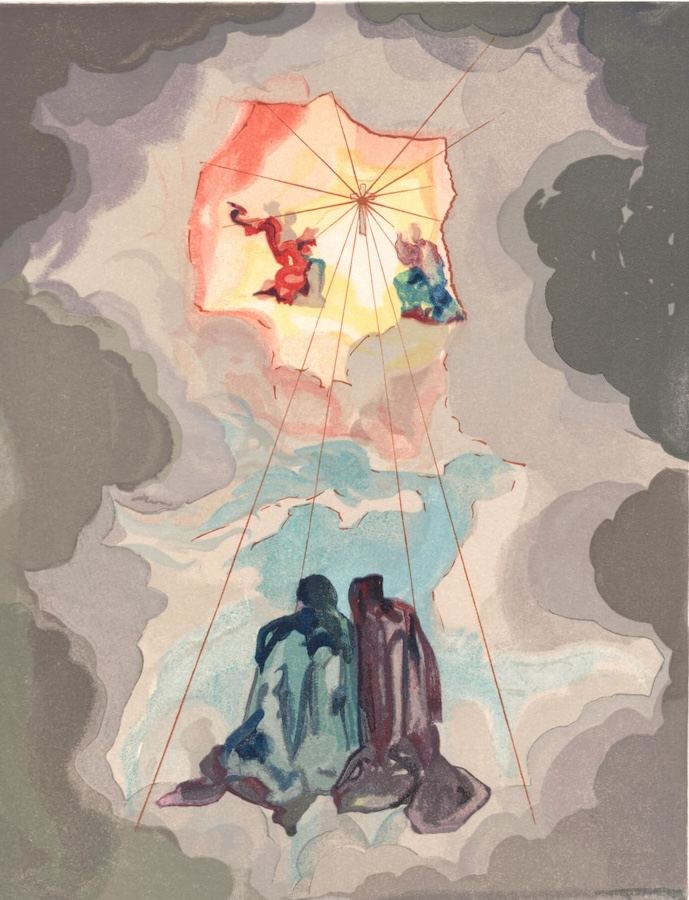 Salvador Dalí, Paradise Canto 15: Dante’s Ecstasy