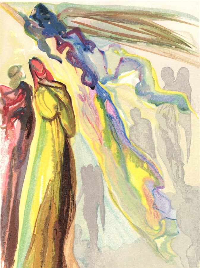 Salvador Dalí, Paradise Canto 16: The Ghost of Ancestors