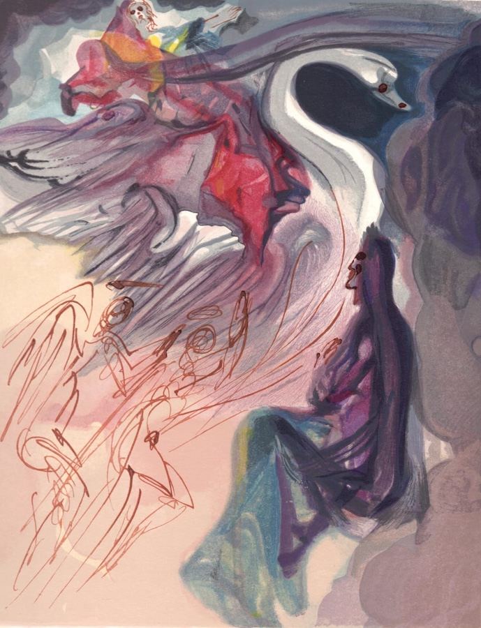 Salvador Dalí, Paradise Canto 19: The Language of the Birds