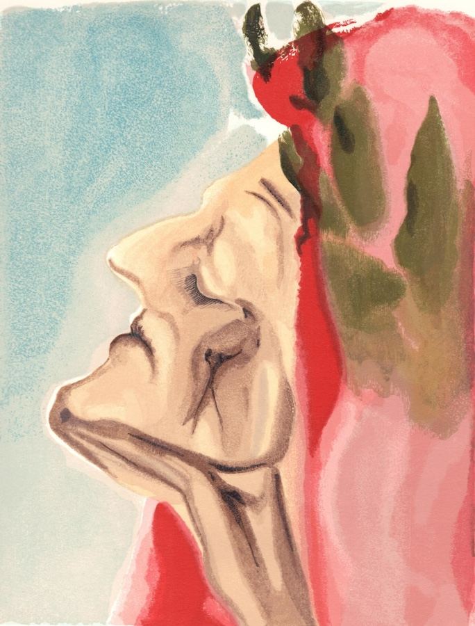 Salvador Dalí, Paradise Canto 7: Dante’s Men Doubt