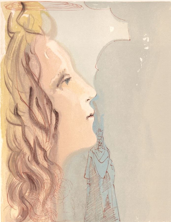 Salvador Dalí, Paradise Canto 8: The Ascent to Venus