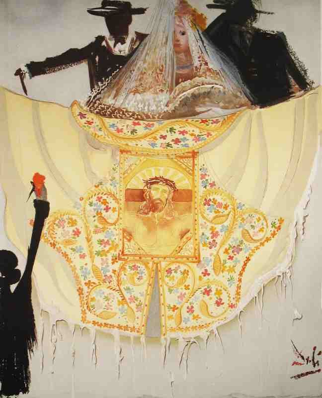 Salvador Dalí, Parody of Micaela