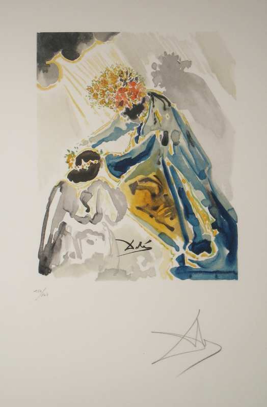Salvador Dalí, Phoebus, this God coronnated with laurels