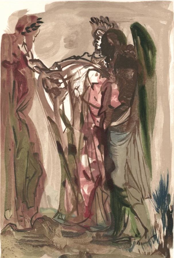 Salvador Dalí, Purgatory Canto 11: The Proud