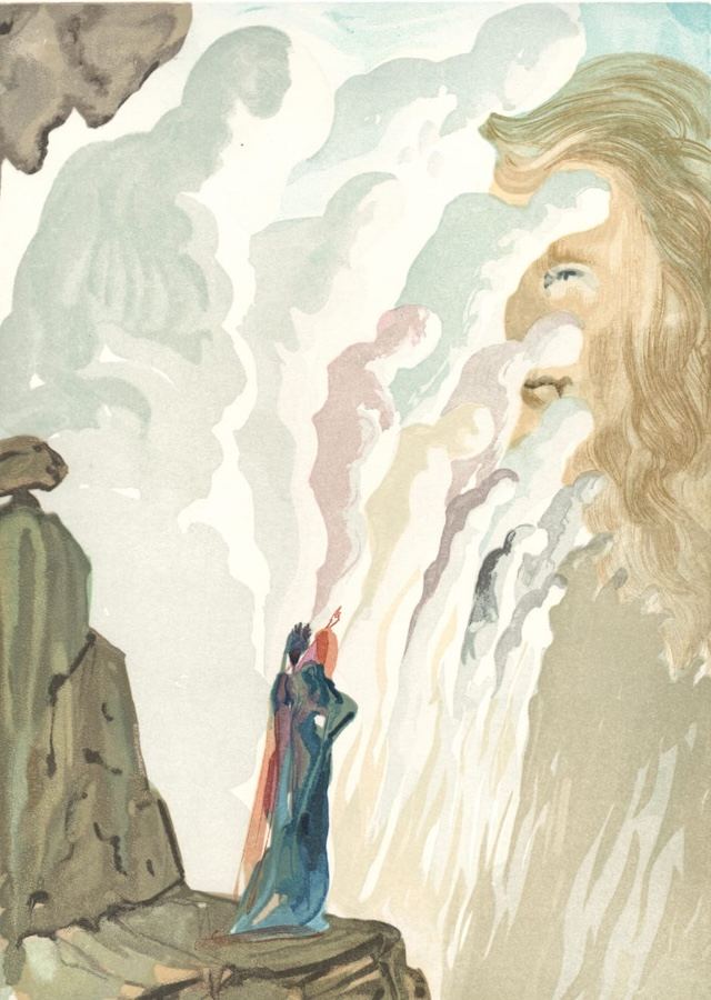 Salvador Dalí, Purgatory Canto 12: The Beauty of the Sculpture