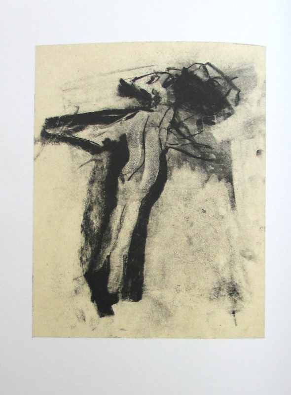 Willem de Kooning, Untitled from the Frank O'Hara book (When I am feeling depressed and anxious)