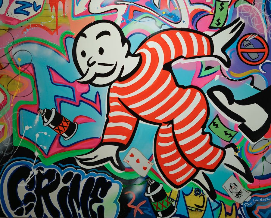 Nelson De La Nuez, No Graffiti- Go to Jail
