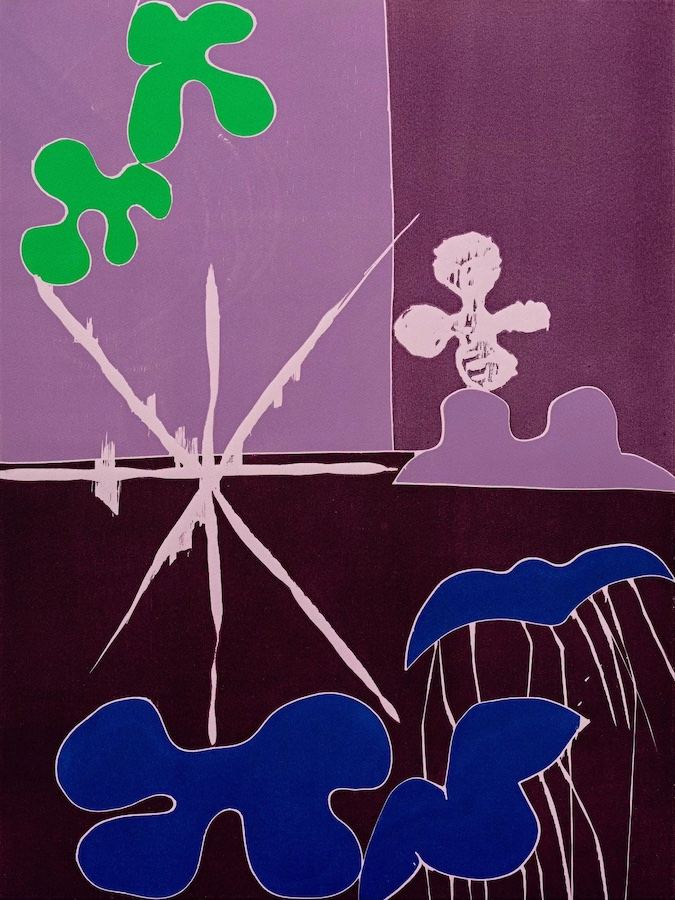 Magne Furuholmen, Mourlot Editions 5/7 Purple Chasuble