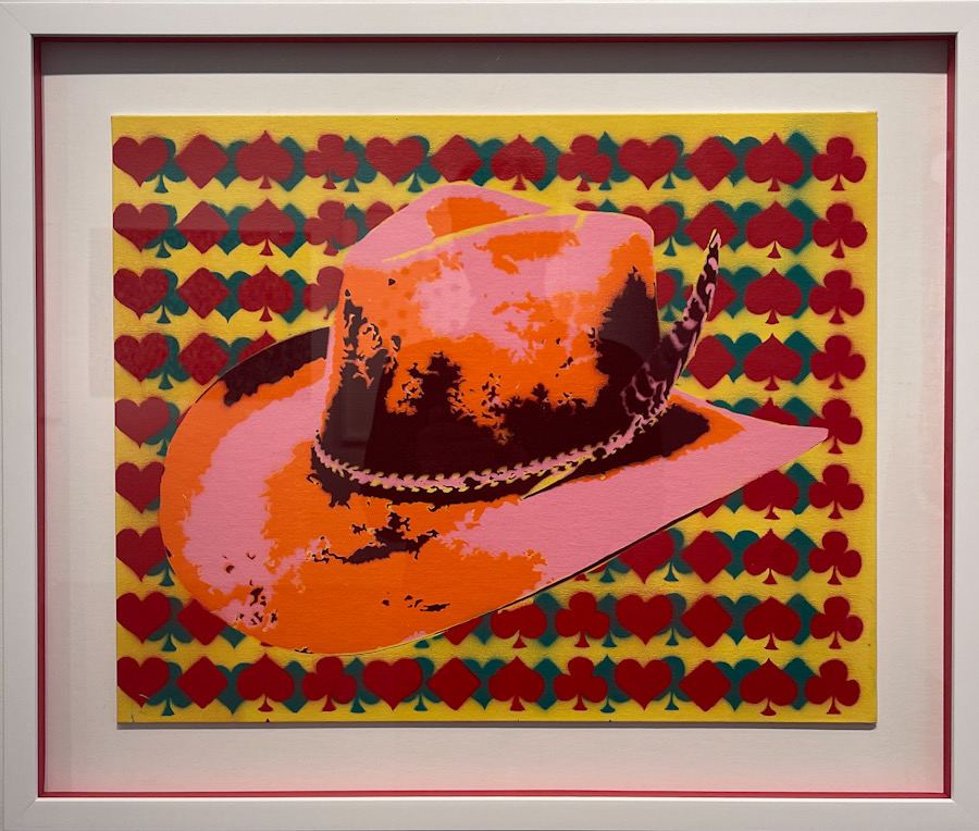 GAMURET, Feather Hat (Yellow Pattern)
