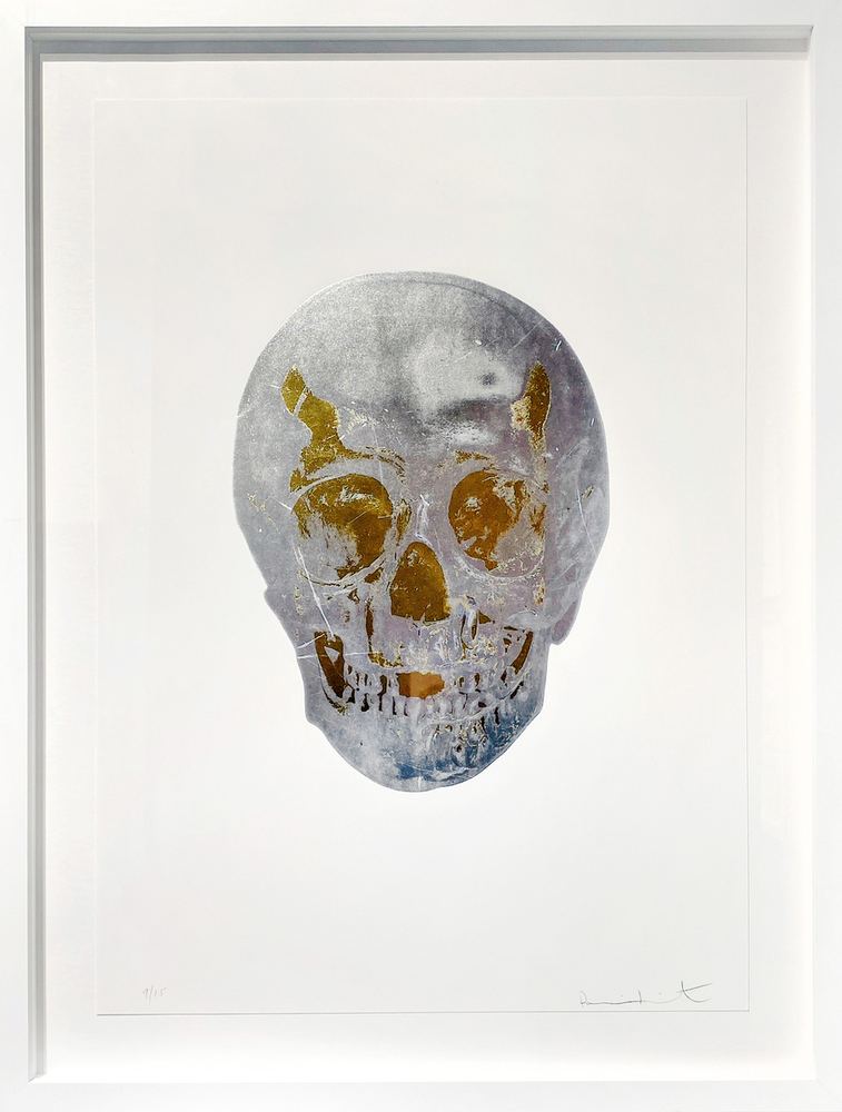 Damien Hirst, The Dead (Silver Gloss/Oriental Gold)