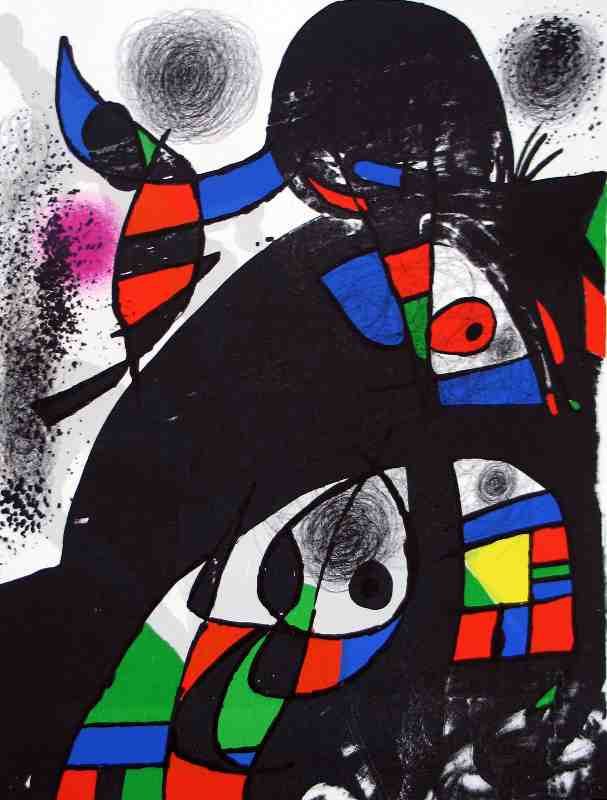 Joan Miró, Untitled XI (San Lazzaro and Friends Series)